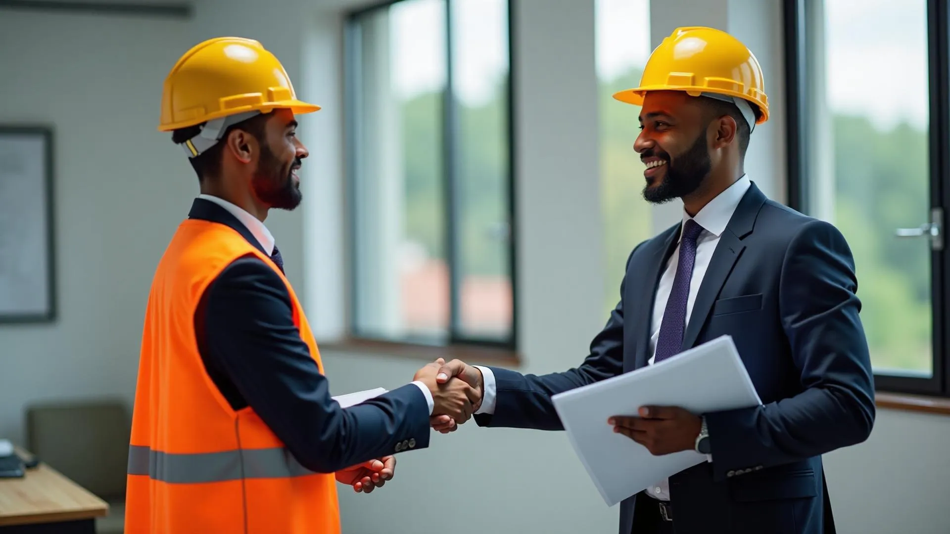 Government contractors collaborating on a proposal